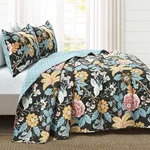 Lush Decor Sydney Reversible Cotton Quilt Set - Charming & Colorful Floral Le.... Fixed Price $119.33.