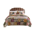 Greenland Home Fashion Quilt Set Multicolored King Size Machine Washable 3-PIECE. Fixed Price $172.71.