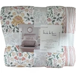 Nicole Miller Multicolor Cotton Reversible Full/queen Quilt Set 88 X92. Fixed Price $149.00.