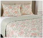 Home Reflections Floral Quilt & Sham Set - King. Fixed Price $99.99.
