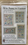 Fit To Frame: Set 14 From My Heart Your Hands Quilt Designs Lori Smith. Fixed Price $15.99.