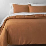 Heavyweight Linen Blend Comforter & Sham Set - Casaluna. Fixed Price $67.99.