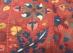 Pottery Barn Mazie Suzani King Quilt, Red Berry, Gorgeous Detailing!. Fixed Price $229.22.