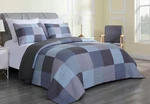 Chezmoi Collection Axel Plaid Checkered Cotton Patchwork Quilt Bedspread Set. Fixed Price $49.99.