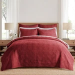 Levtex Home - Cloud Waffle Quilt Set King/cal King, Red. Fixed Price $136.87.