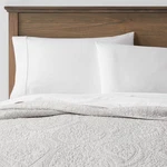 Threshold Quilt Microfiber Paisley Lightweight Oeko-tex, Gray, Full/queen. Fixed Price $28.99.