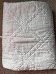 Threshold Euro Linen Blend Diamond Stitch Pillow Sham, New. Fixed Price $23.99.