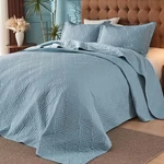 Oversized King Bedspreads 128X120 (128"X120"), Blue. Fixed Price $85.35.