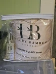 New Luxury Market King Size Bed Sheet Set, Oeko Tex Bamboo, Vintage Pink. Fixed Price $89.95.