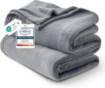 Bedsure Gentlesoft Fleece King Size Blankets For (108 X 90), Grey. Fixed Price $50.64.