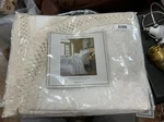 La Rochelle Collection Bedspread Antique Medallion Ivory King 126X121. Fixed Price $157.49.