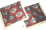 Remington Lodge Bristol Southwestern Spruce Wine Black (2PC) King Pillow Shams. Fixed Price $24.80.