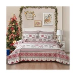 Smuge Christmas Bedspread Quilt Sets Queen Size - Nordic Cabin Lodg... Fast Ship. Fixed Price $27.99.