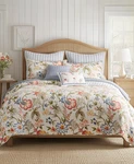 Levtex H2664 Multi Maileen Reversible 3-PC. Quilt Set King/california. Fixed Price $330.00.
