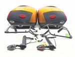 13-15 Can Am Spyder Limited Saddlebag Cases W/mounts Turn Signals Keys Set. Fixed Price $1099.05.