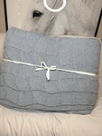 Pottery Barn Cozy Cloud Handcrafted Quilt - King / Cal Chambray Blue. Fixed Price $189.00.