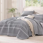 Quilts Queen Size Grey, 3 Pieces Bedding Set Boho Lightweight Soft. Fixed Price $52.99.