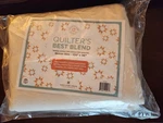 Quilter's Best Blend Batting Queen Size New Missouri Star Co. 108" X 96". Fixed Price $29.95.