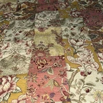 Vintage Pem America Full Queen Quilt Set 2 Shams And Bedskirt Floral Print. Fixed Price $64.00.