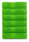 By Lora Terry Cotton Hand Towels, Lime, Set Of 6-PACK. Fixed Price $38.75.