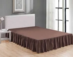 Wrap Around Gathered Ruffled Bed Skirt Luxury Microfiber Hotel Quality Fabric. Fixed Price $37.78.