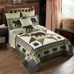 Virah Bella - Bear Star Lightweight Reversible Quilt Set. Fixed Price $89.95.
