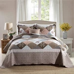 Newlake Quilt Bedspread Sets-checkered Floral Reversible Coverlet Set,king Size. Fixed Price $69.09.
