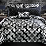 Riverbrook Home Elegant Collection Comforter Set Queen Kacy - Graphite/black. Fixed Price $139.04.