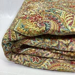 Waverly King 110" 96" Swept Away Berry Paisley Reversible Quilt Bedspread Nwot. Fixed Price $88.00.