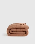 Nwt Quince Bamboo Box Quilt Only No Shams Full Queen Clay. Fixed Price $94.00.