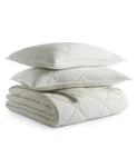 Hotel Collection Dobby Diamond 3-PIECE Coverlet Set. Fixed Price $99.99.