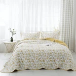 Kasentex 100% Cotton Summer Ultra Soft Floral Design 3 Piece Reversible Bedding. Fixed Price $93.99.