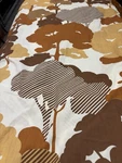 Vintage Queen Fitted Bed Sheet Montgomery Ward Percale Material Fabric. Fixed Price $23.99.