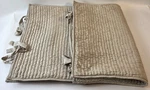 Pottery Barn Pick-stitch Quilted Pillow Shams Set Standard Velvet Silk Blend. Fixed Price $25.00.