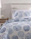 Tommy Bahama Home Ocean Isle Queen Quilt Set Sand Dollar Seashell Beach Vacation. Fixed Price $79.95.