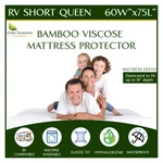 Four Seasons Essentials Rv Short Queen Waterproof Mattress Protector Cooling. Fixed Price $50.56.