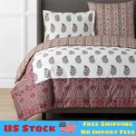 Villa Ascoli Aadrika Reversible Premium Smooth Sateen Duvet Cover & Sham. Fixed Price $113.50.