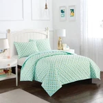 Green Stars Twin Quilt Set: Mainstays Kids Metallic Print. Fixed Price $49.99.