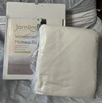 Jamrest Home Mattress Pad, Full. 100% Waterproof. Nib *see Desc. Fixed Price $12.00.
