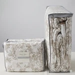 3PCS Laurel Manor Toile Bedspread Queen Reversible Taupe.. Fixed Price $90.00.