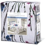 Safdie Sabrina Collection Queen Sheet Set Full Bedspread Shams Floral White. Fixed Price $82.68.