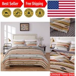 Barefoot Bungalow Painted Desert 3-PIECE King Quilt Set Reversible & Oversized. Fixed Price $128.99.