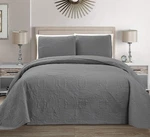 Fancy Collection Embossed Coverlet Bedspread Size Set Solid # Austin (li.... Fixed Price $32.87.