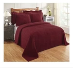 Better Trends Chenille Bedspread Oversized Full/ Queen 96X 110 Burgandy New. Fixed Price $59.95.