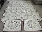 Sunham Home Floral Embroidered 3PC Full/queen Scalloped Quilt Set. Fixed Price $69.99.