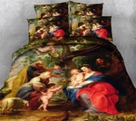 Blissful Family 3D Printing Duvet Quilt Doona Covers Pillow Case Bedding Sets. Fixed Price $185.96.
