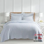 Martha Stripe Set - Full/queen Two Blue. Fixed Price $212.64.
