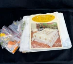 Vintage Progress Windswept Daisy King Size Cross Stitch Quilt *project Started*. Fixed Price $49.99.