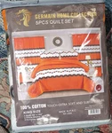 Germain Home Collection King Cotton Floral Quilt Set W/ Shams & Curtains. Fixed Price $63.64.