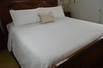 Victoria Valenti 1800 Collection King Size Reversible Quilt Set. Fixed Price $49.99.